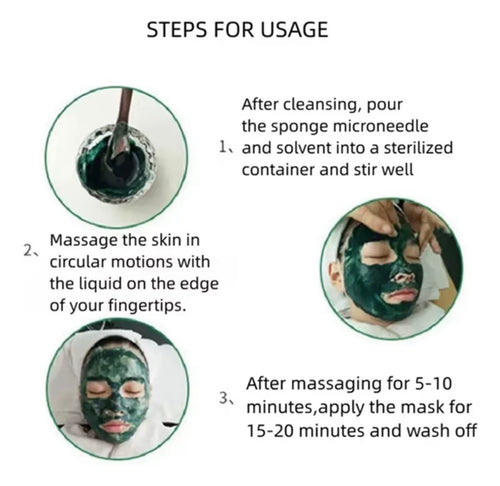 Spicule skincare treatment usage steps