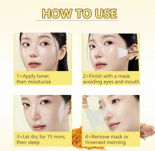 Beautivana toner pad and night mask routine directions