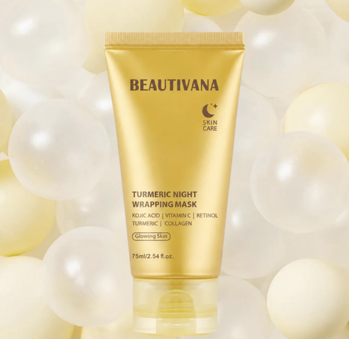 Beautivana Turmeric Night Wrapping Mask 75 ml front product image