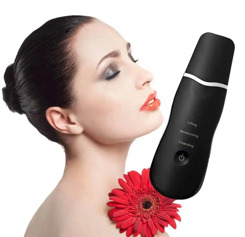 Beautivana Ultrasonic Skin Scrubber with EMS – Deep Clean & Lift - Beautivana