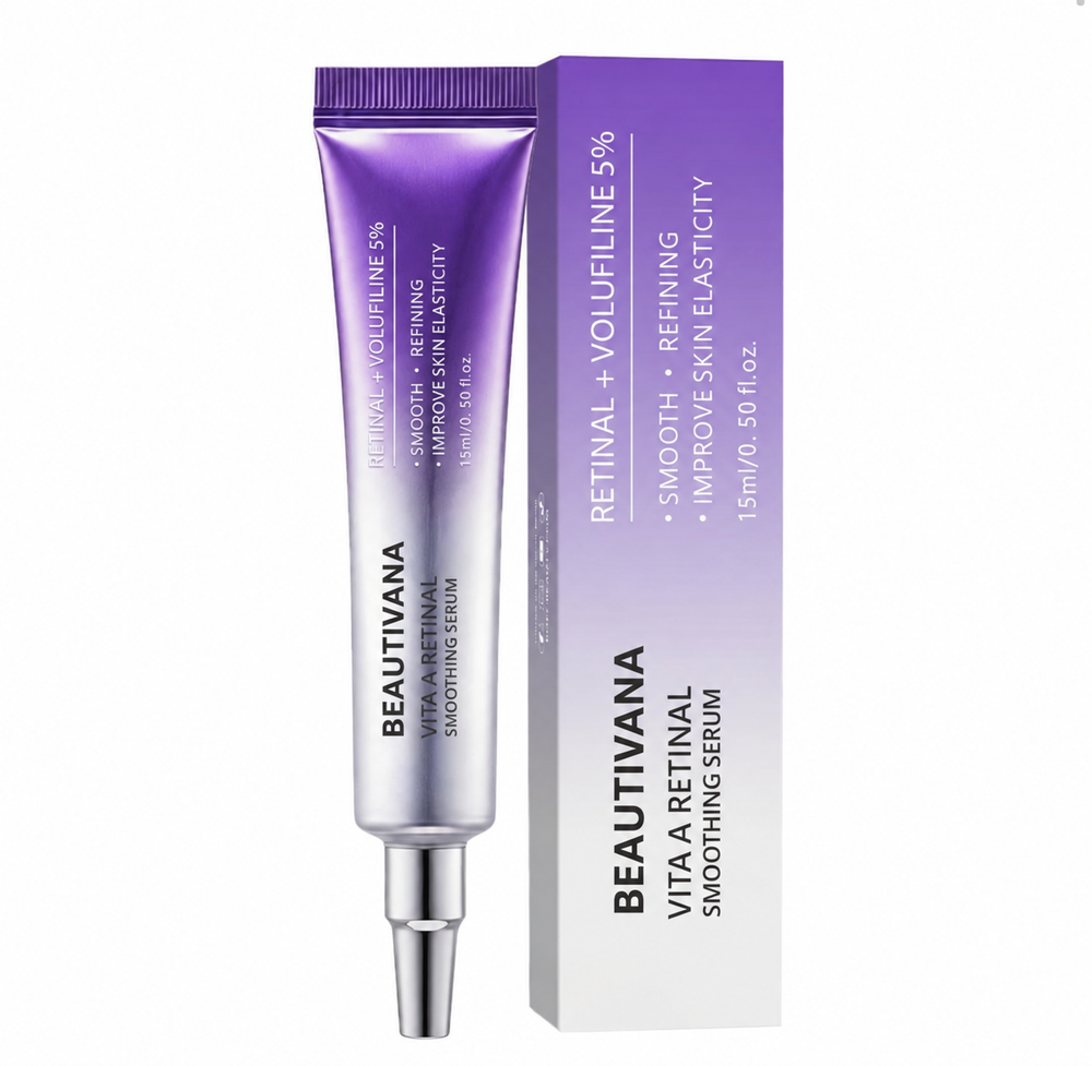 Beautivana Vita A Retinal Smoothing Serum tube and box