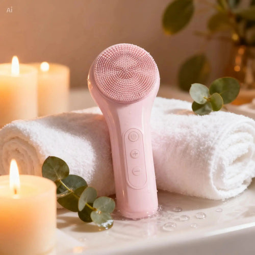 Beautivana Waterproof Sonic Facial Cleansing Brush for Deep - Beautivana