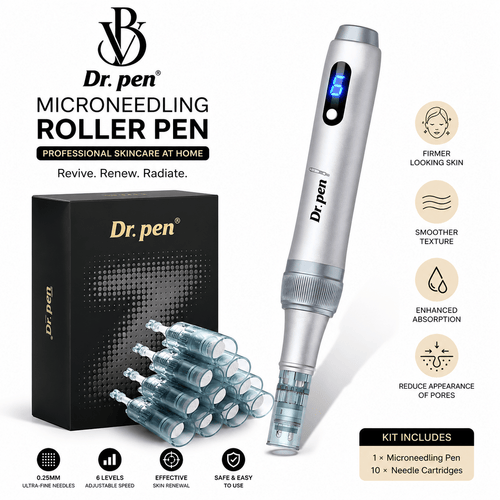 Beautivana Wireless Microneedling Pen Kit – Adjustable Professional Skin Renewal Device - Beautivana