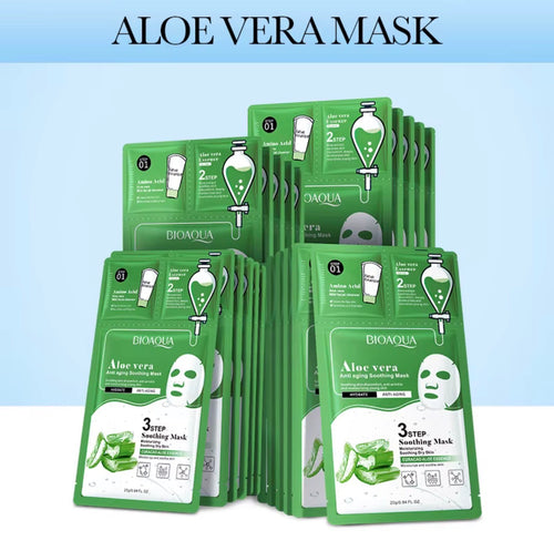 BIOAQUA aloe vera soothing facial mask