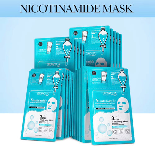 BIOAQUA nicotinamide facial mask