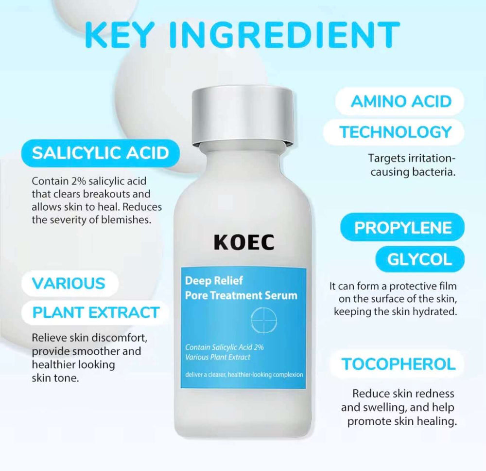 Clarifying Pore Care Facial Serum - Beautivana