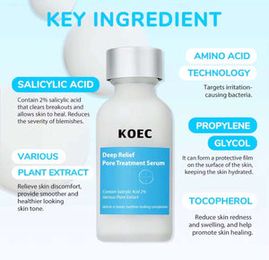 Clarifying Pore Care Facial Serum - Beautivana