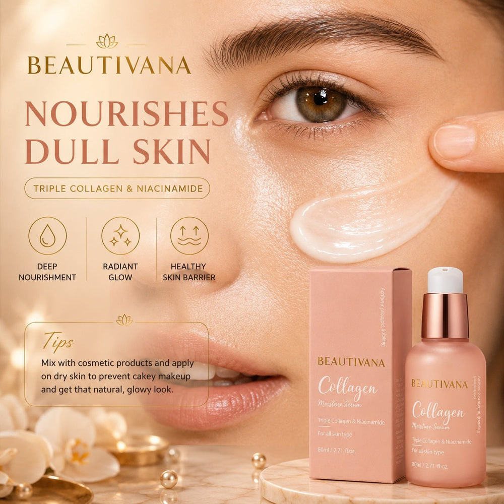 Collagen Moisture Serum with niacinamide - Beautivana