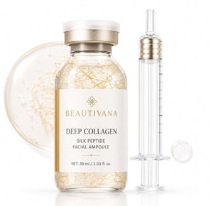 Collagen Silk Peptide Hydrating Facial Ampoule - Beautivana