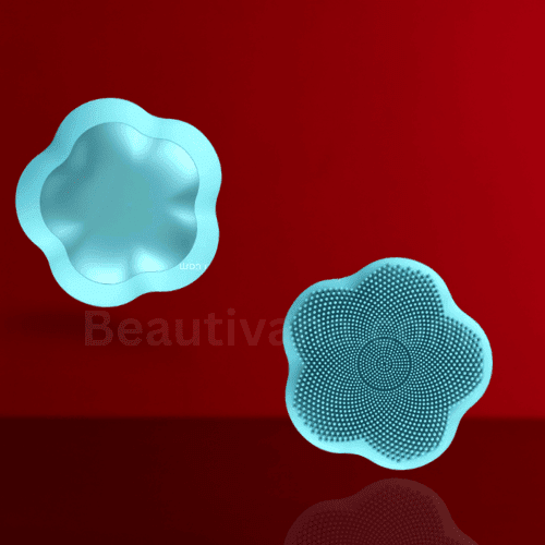 Flower Silicone Facial Brush – Deep Pore Cleanser & Exfoliat - Beautivana