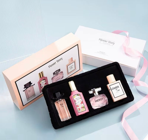Flower Story four piece perfume gift set