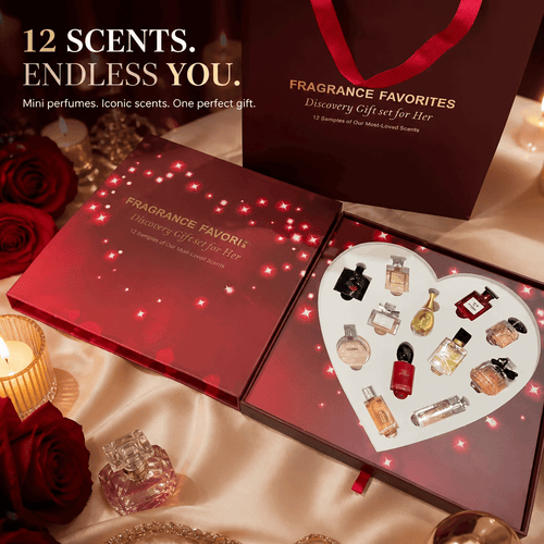 Fragrance Favorites Mini Perfume Set – 12 Piece Collection - Beautivana