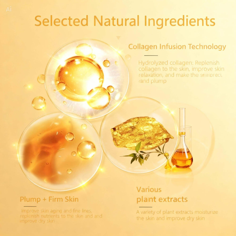 Gold Collagen Repair Treatment Kit – Deep Hydration & Anti - Aging - Beautivana