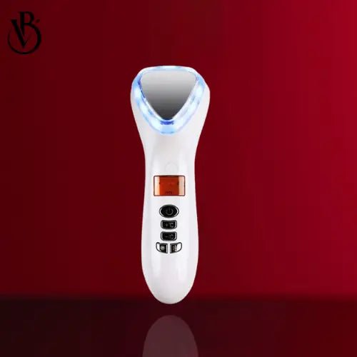 Hot & Cold Photon Facial Device – LED Light Therapy for Glowing Skin - Beautivana