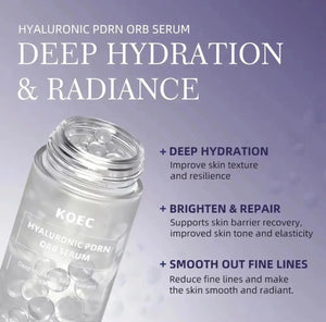 Hyaluronic Serum with PDRN for Deep Hydration & Repair - Beautivana