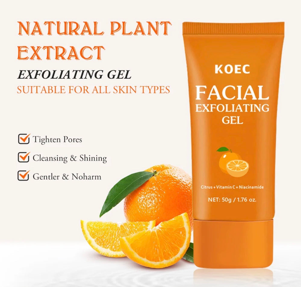 KOEC Facial Exfoliating Gel suitable for all skin types