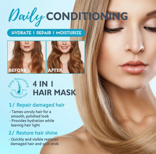 KOEC 4 in 1 Hair Mask daily conditioning benefits