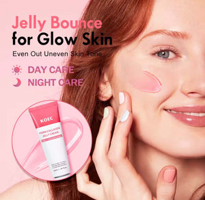 KOEC PDRN Collagen Jelly Cream – Lightweight Hydration & Glow Skin Moisturizer - Beautivana