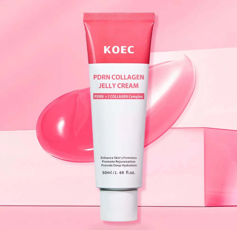 KOEC PDRN Collagen Jelly Cream – Lightweight Hydration & Glow Skin Moisturizer - Beautivana