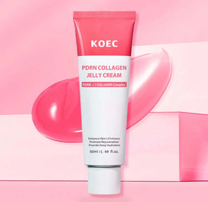 KOEC PDRN Collagen Jelly Cream – Lightweight Hydration & Glow Skin Moisturizer - Beautivana