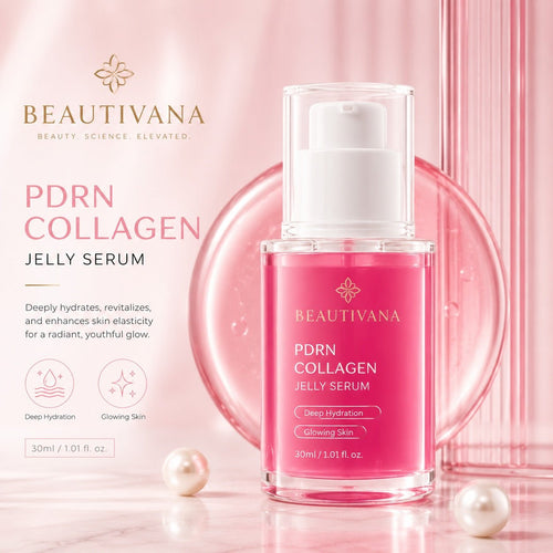 KOEC PDRN Collagen Jelly Serum – Deep Hydration & Skin Firming Glow Serum - Beautivana