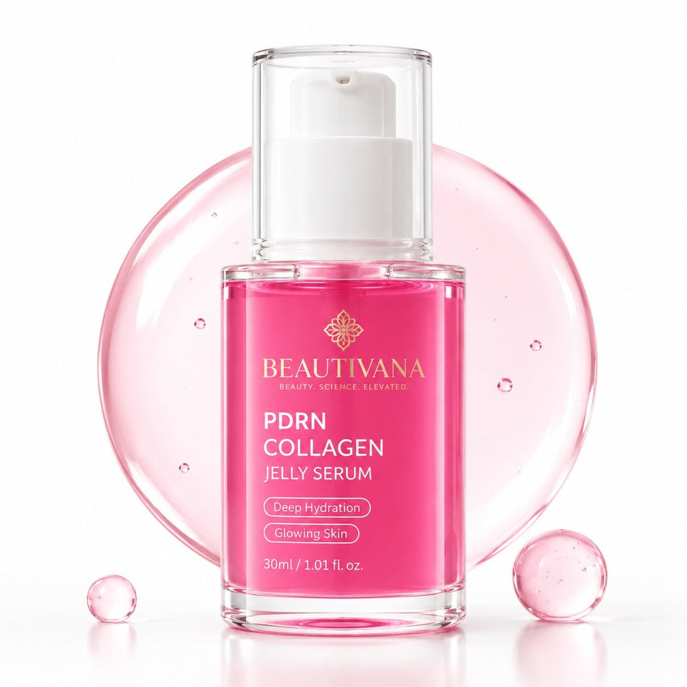 KOEC PDRN Collagen Jelly Serum – Deep Hydration & Skin Firming Glow Serum - Beautivana