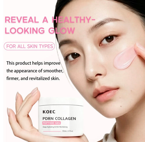 KOEC PDRN Collagen Peptide Gel for hydrated healthy-looking glow