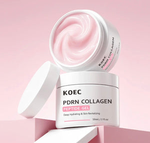 KOEC PDRN Collagen Peptide Gel pink gel texture
