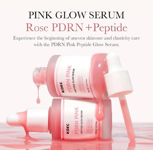 KOEC PDRN Pink Peptide Glow Serum – Brightening Hydration - Beautivana