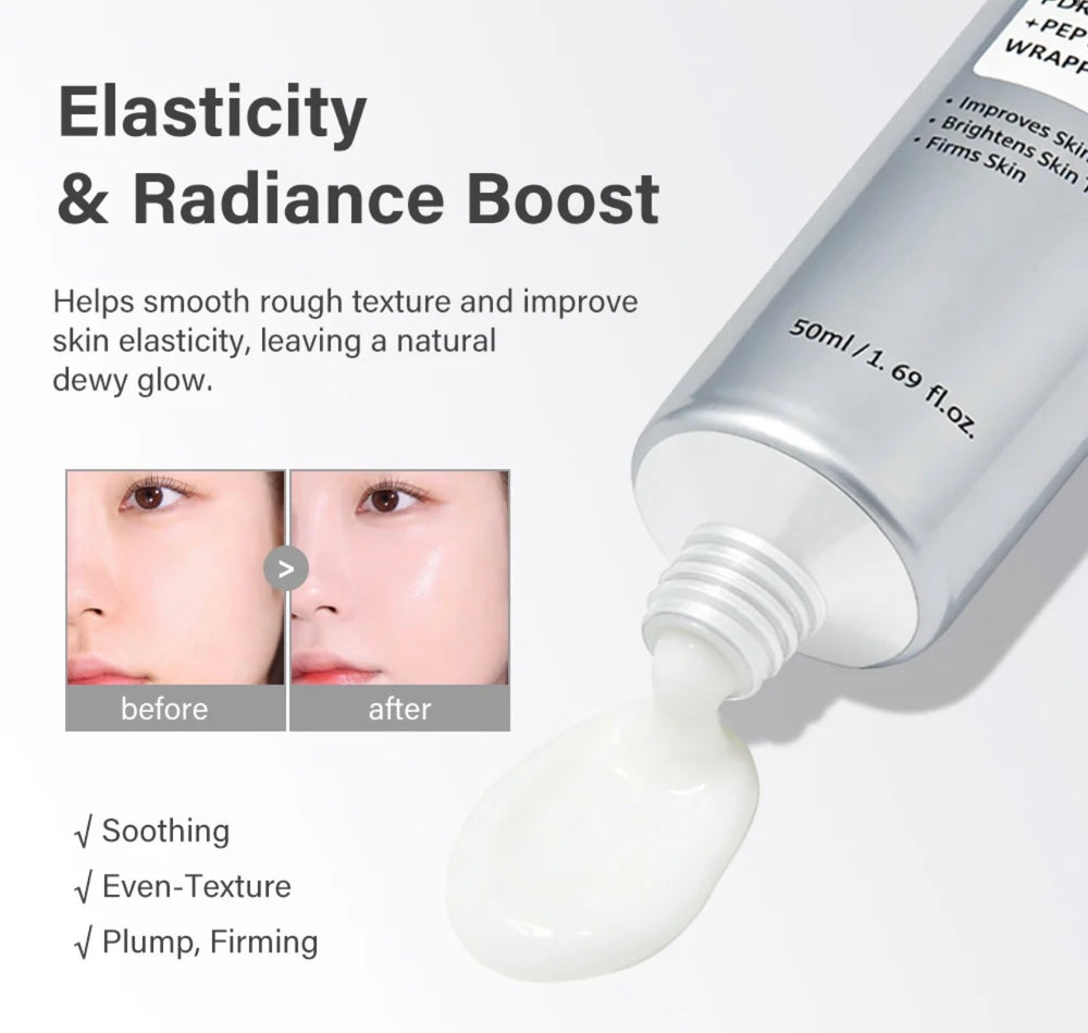 KOEC PDRN Collagen Peptide Night Wrapping Mask smoothing and radiance