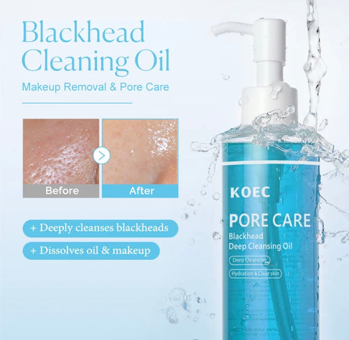 KOEC cleansing oil for makeup removal and pore care
