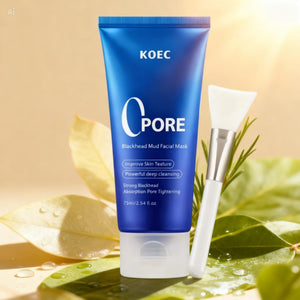 KOEC Pore Detox Blackhead Mud Mask - Clear Skin Solution (75ml) - Beautivana