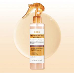 Kojic Acid Exfoliating Spray for Smooth, Glowing Skin - Beautivana
