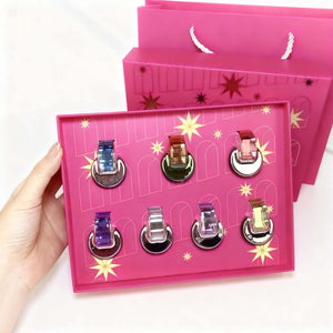 Luxury Capsule Perfume Gift Set – 8 Piece Mini Fragrance Collection in Premium Pink Box | Beautivana Exclusive - Beautivana