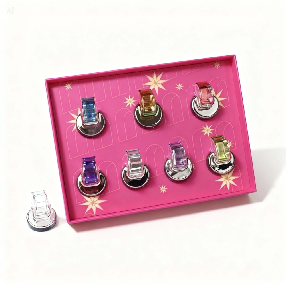 Luxury Capsule Perfume Gift Set – 8 Piece Mini Fragrance Collection in Premium Pink Box | Beautivana Exclusive - Beautivana