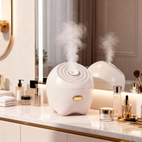 Luxury Facial Steamer for Deep Cleansing & Hydration – Nano Mist Face Steamer for Spa Skincare at Home | Beautivana - Beautivana