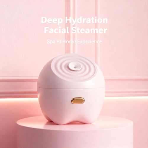 Luxury Facial Steamer for Deep Cleansing & Hydration – Nano Mist Face Steamer for Spa Skincare at Home | Beautivana - Beautivana