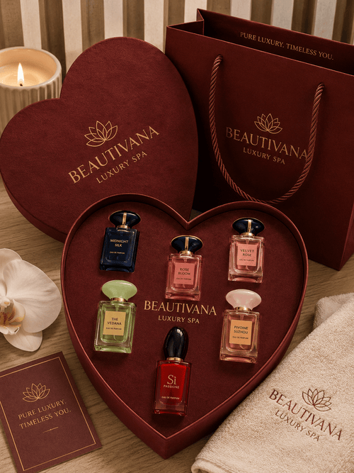 Luxury Mini Perfume Gift Set- 6-Piece Fragrance Collection - Beautivana