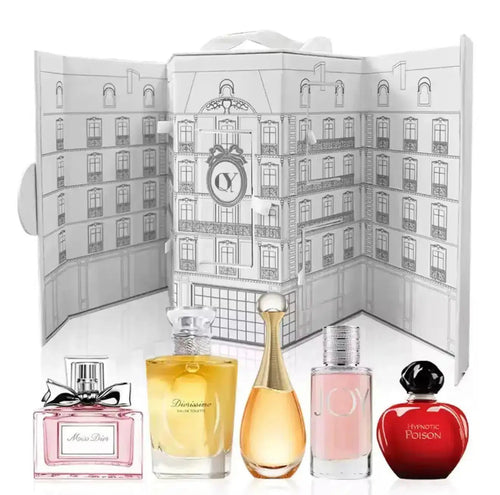 Mini Perfume Gift Set for Women, 5-Piece - Beautivana