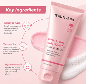 Niacinamide Facial Cleanser - Beautivana