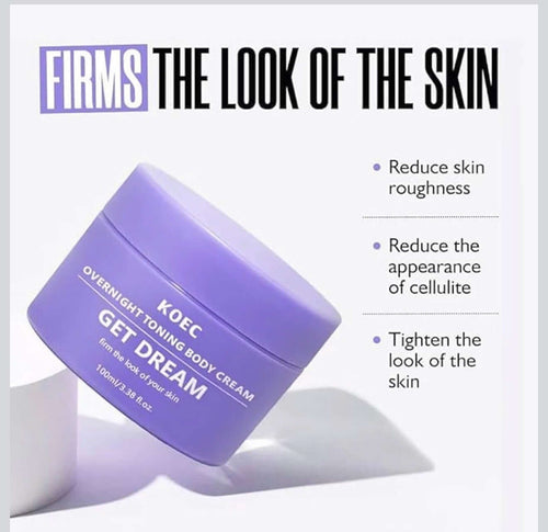 Overnight Firming Body Cream – KOEC Get Dream Skin Tightening Cream - Beautivana