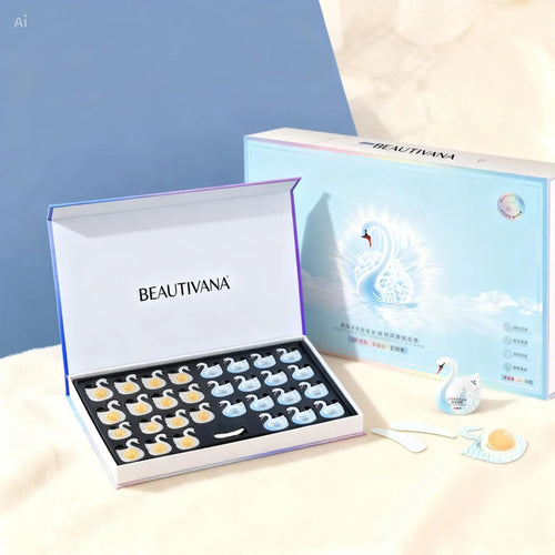 Overnight Hydrating Capsules – AIVI White Swan Sleep Mask - Beautivana