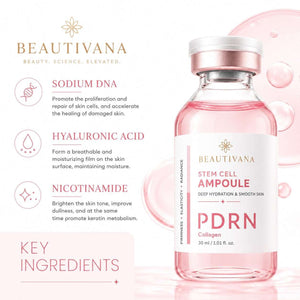 PDRN Hydrating Ampoule Serum - Beautivana