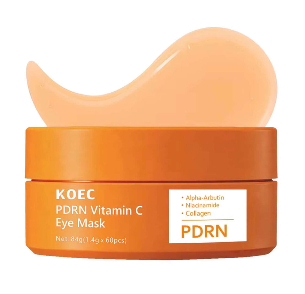 PDRN Vitamin C Eye Mask – Dark Circle, Puffiness & Brightening Treatment (60 Pcs) - Beautivana