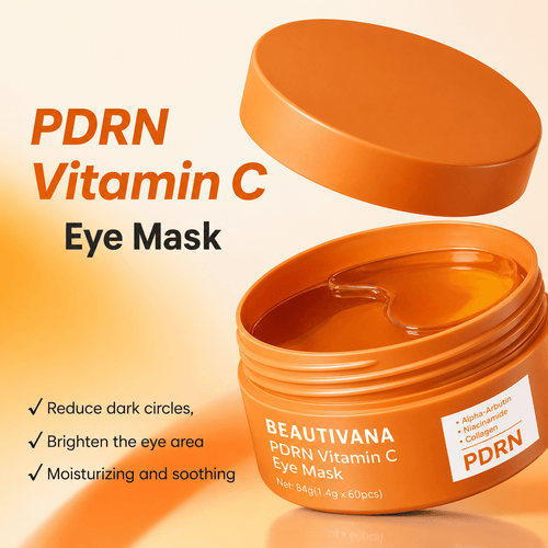 Beautivana PDRN Vitamin C hydrogel eye mask product image