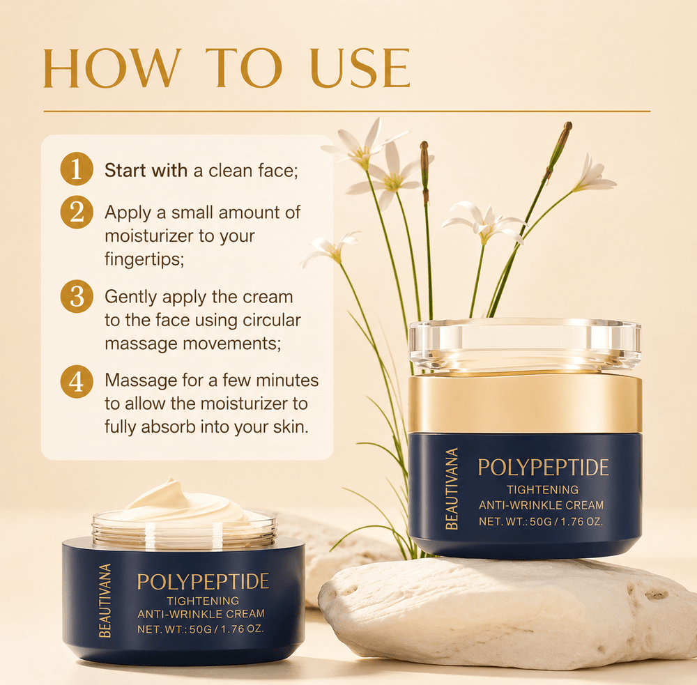 Polypeptide Hydrating Face Cream - Beautivana