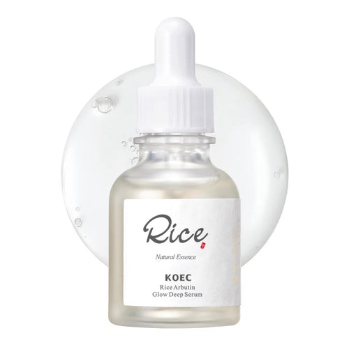 Beautivana rice and alpha arbutin glow serum 30 milliliter bottle