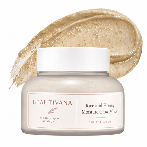 Rice & Honey Hydrating Face Mask - Beautivana