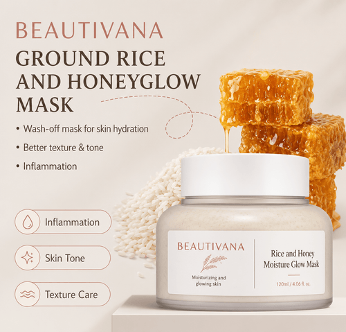 Rice & Honey Hydrating Face Mask - Beautivana