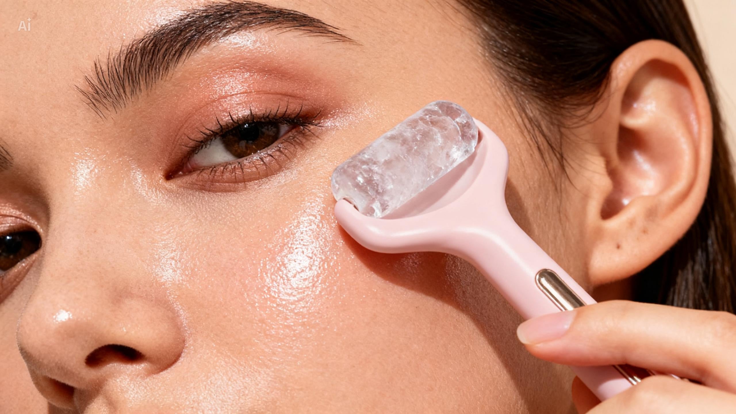 Beautivana Ice Roller – Cold Therapy Tool for Face, Neck & Body | Minimize Pores, Reduce Puffiness, Calm Skin